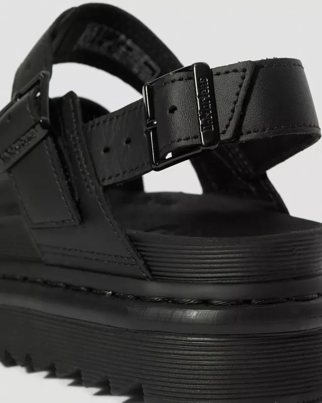 Сандалии dr. martens voss hydro leather strap sandals