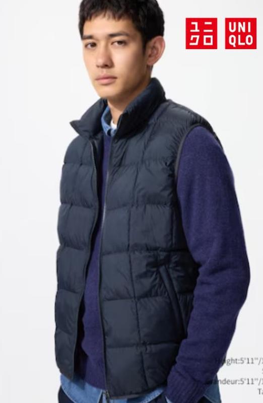 Жилет puffertech uniqlo