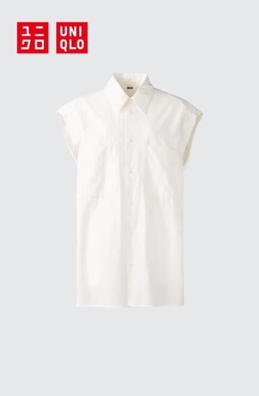 Сорочка без рукавів uniqlo