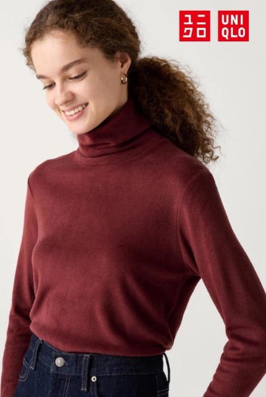 Гольф heattech uniqlo
