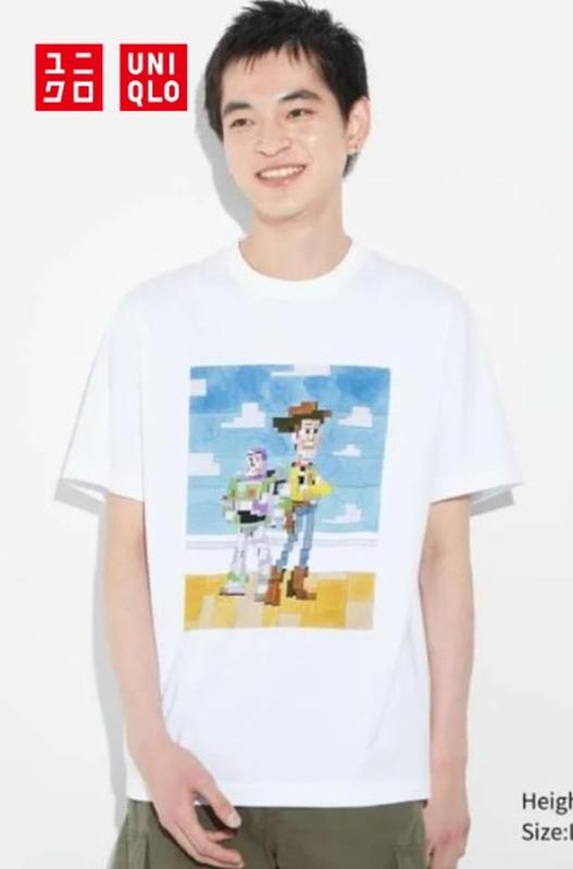 Футболка unisex pixar art ut від uniqlo