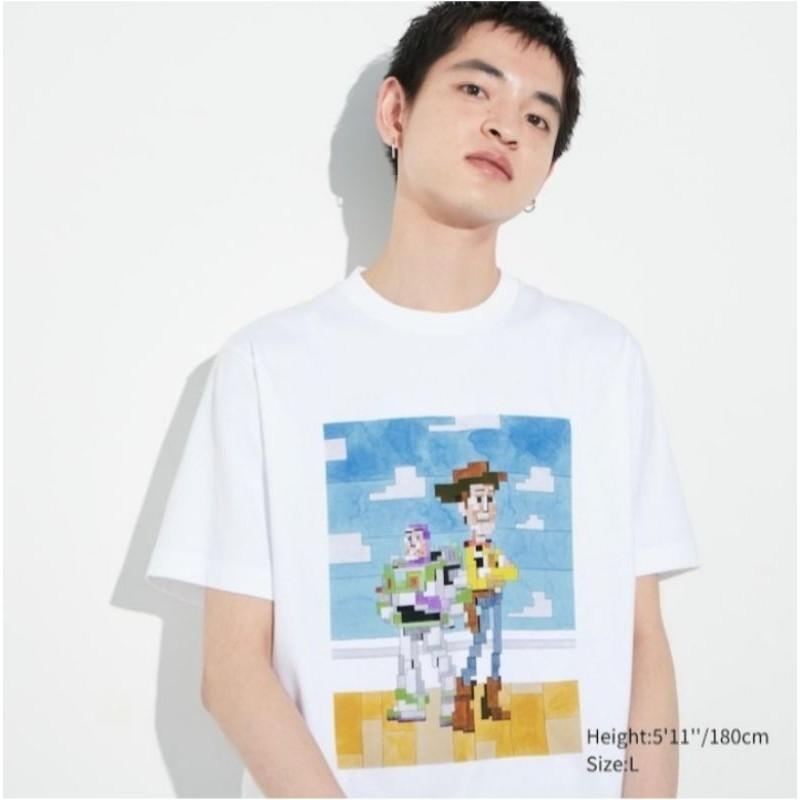 Футболка unisex pixar art ut від uniqlo