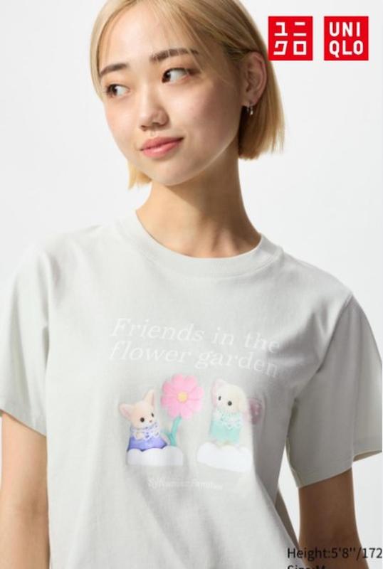 Футболка sylvanian families ut uniqlo