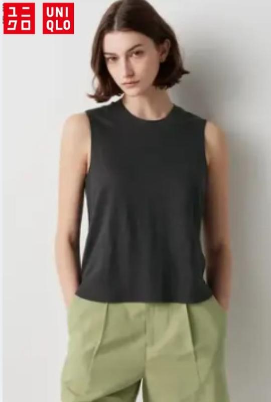 Майка лляна uniqlo