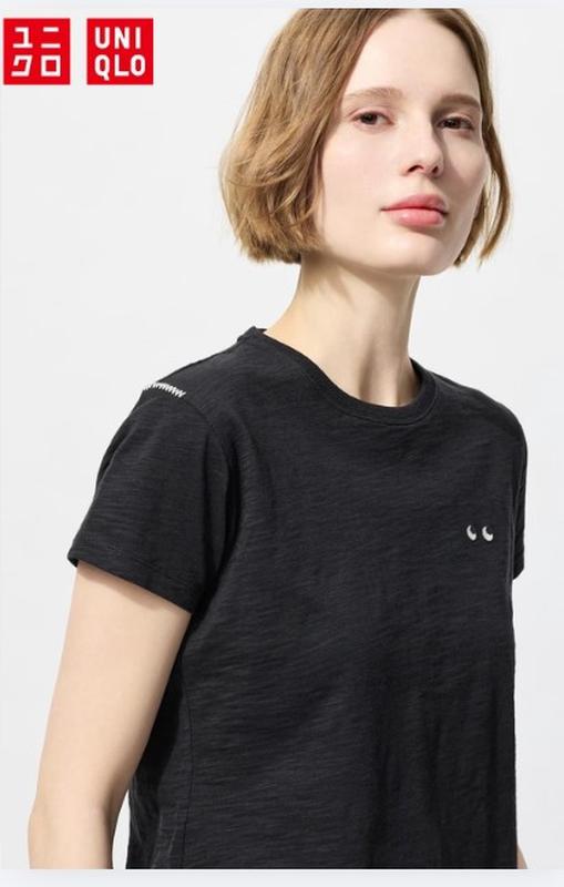 Футболка аnya hindmarch+uniqlo