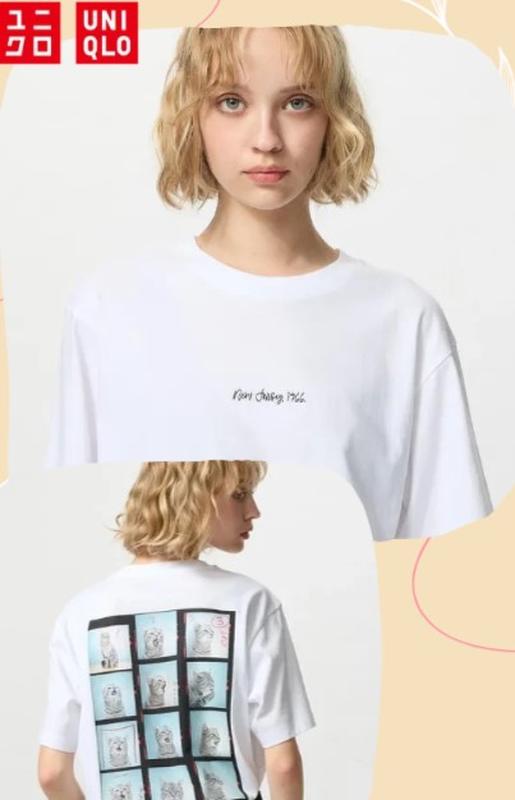 Футболка жіноча uniqlo cat photographs ut