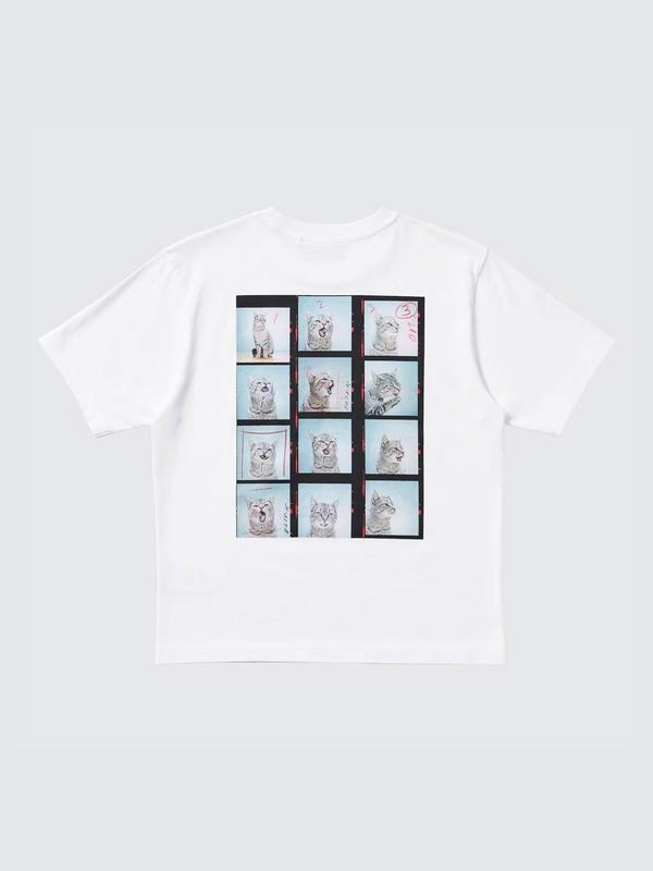 Футболка жіноча uniqlo cat photographs ut