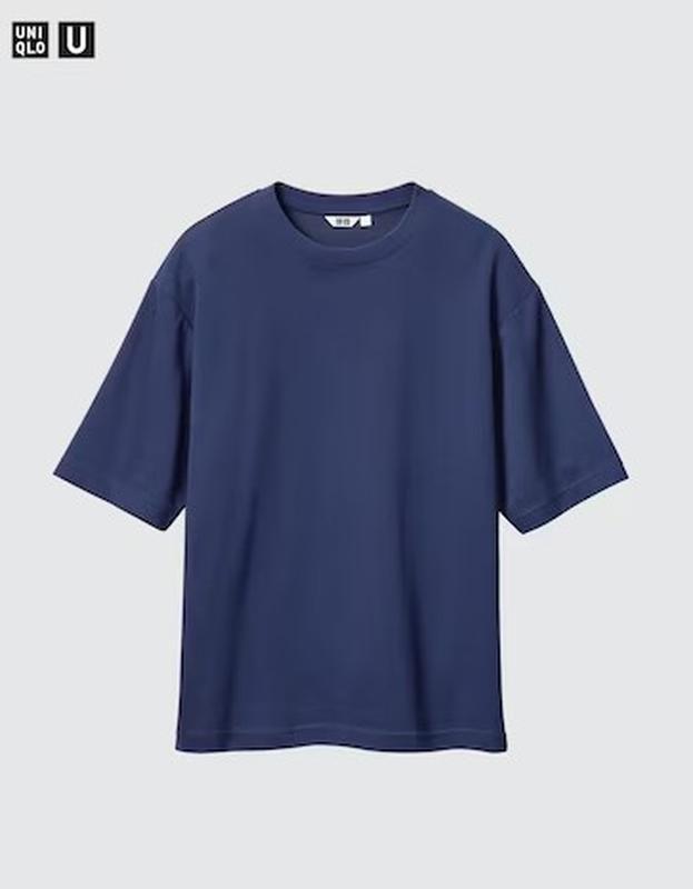 Футболка оверсайз з бавовни airism uniqlo