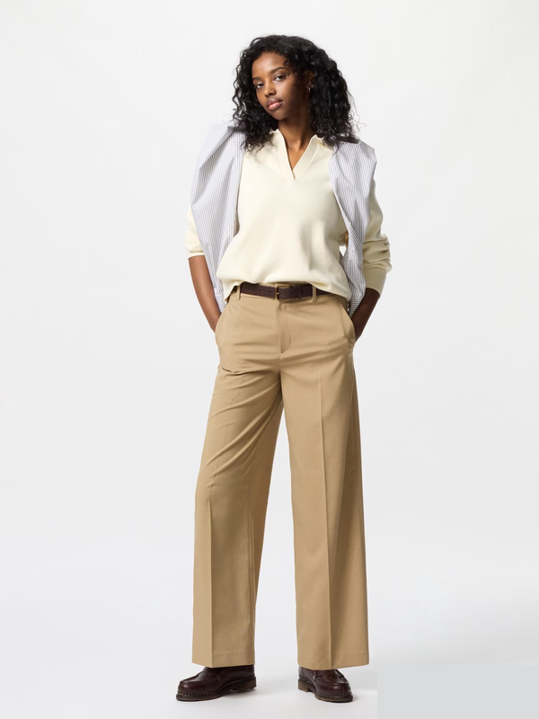 Брюки широкі airsense uniqlo