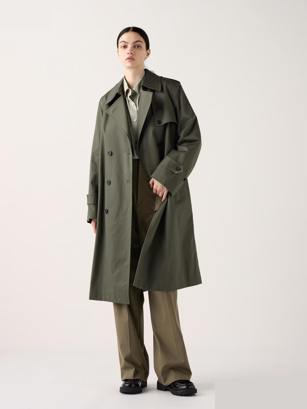 Тренч uniqlo