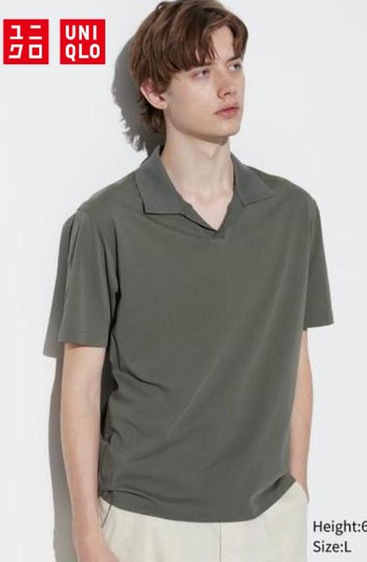 Сорочка-поло airism uniqlo