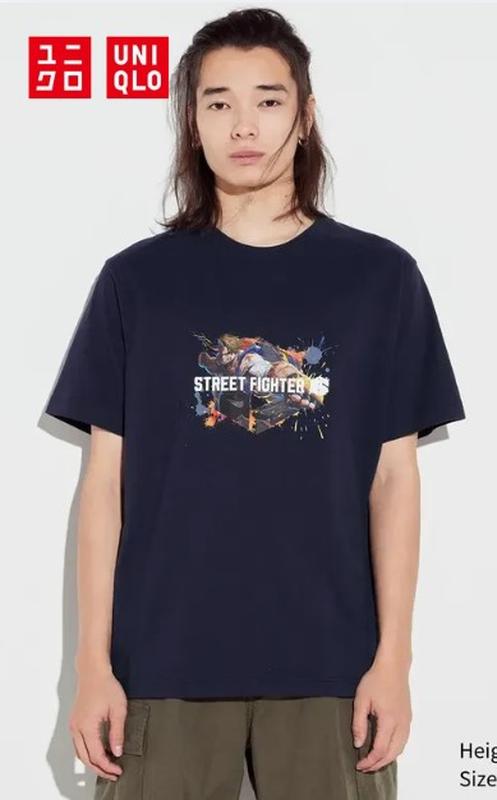 Футболка uniqlo з серії street fighter ut