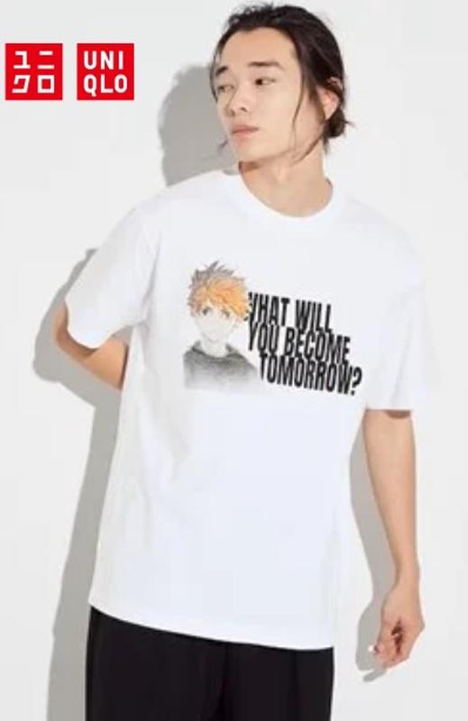 Футболка uniqlo з серії haikyu