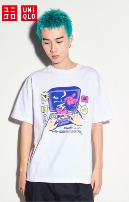 Футболка унісекс uniqlo з серії hypebeast