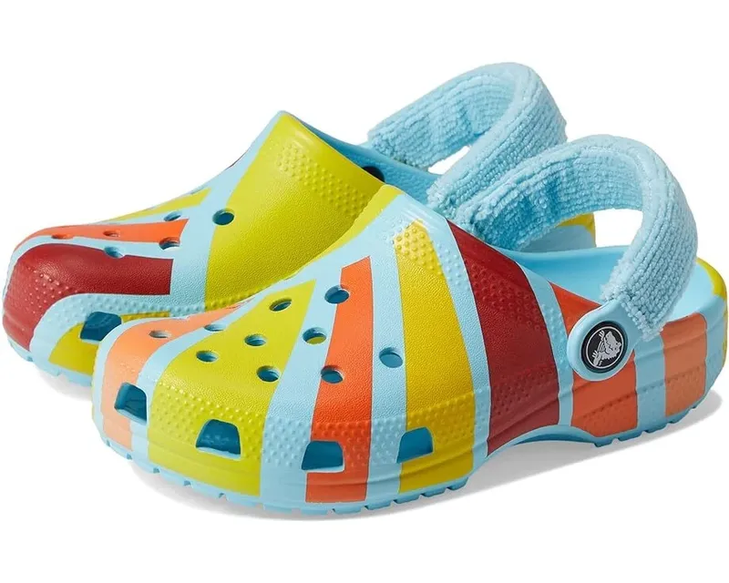 Сабо crocs classic terry cloth clog