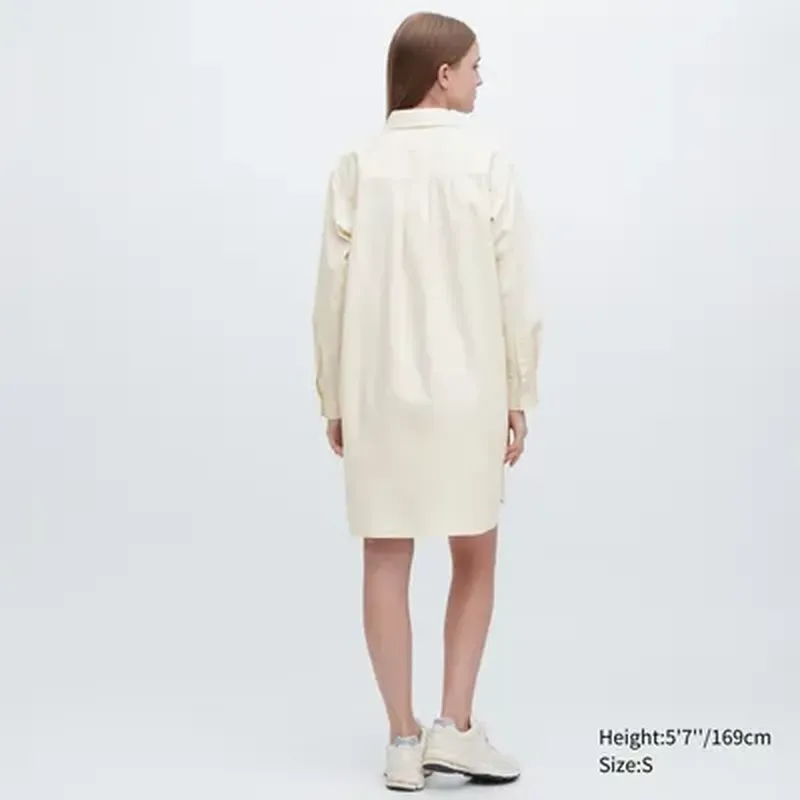 Джинсова сукня-сорочка uniqlo