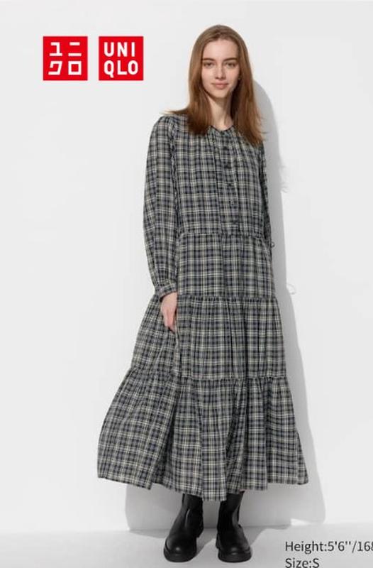 Батистова сукня uniqlo