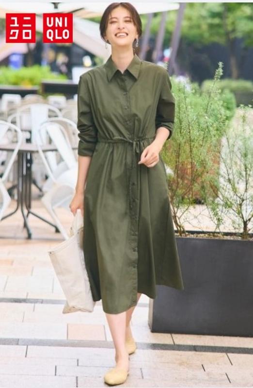 Сукня з бавовни uniqlo
