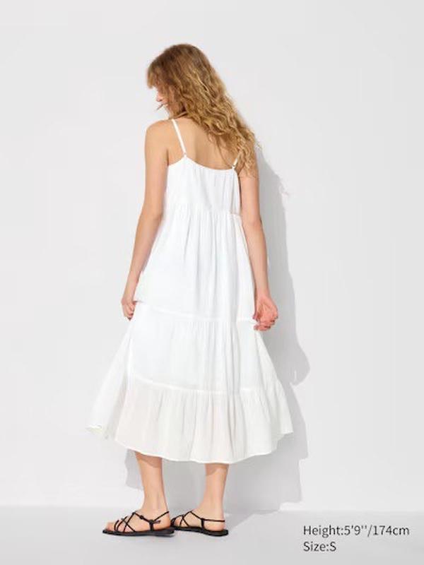 Сукня crinkle cotton uniqlo