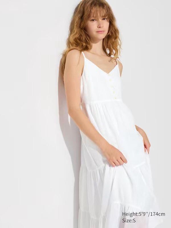 Сукня crinkle cotton uniqlo