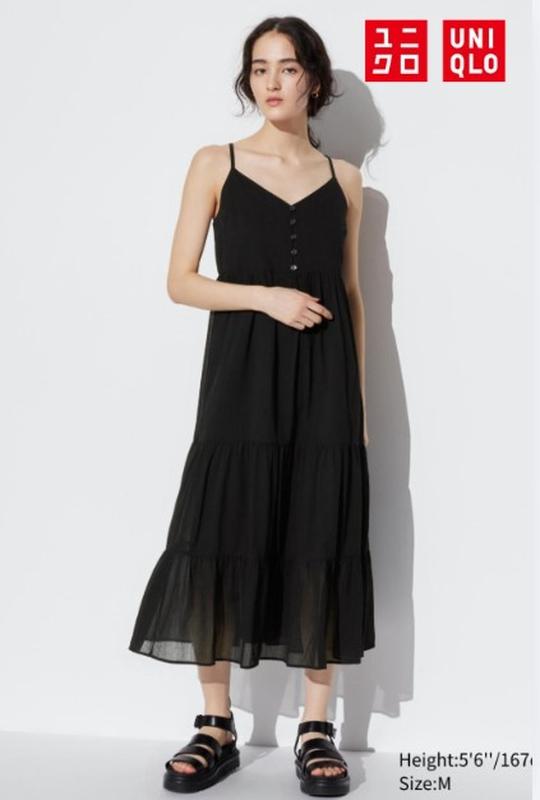 Сукня crinkle cotton uniqlo