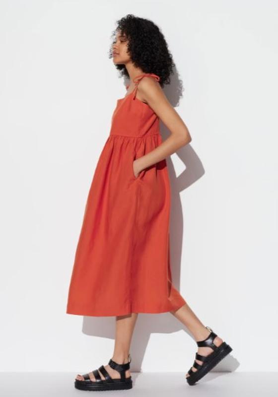 Сукня з лляної суміші uniqlo