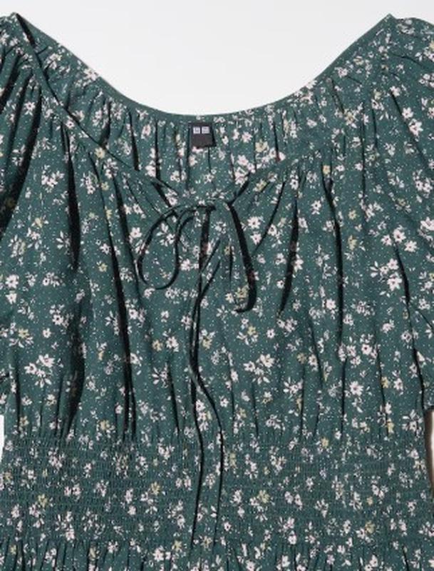 Сукня з об'ємними рукавами uniqlo