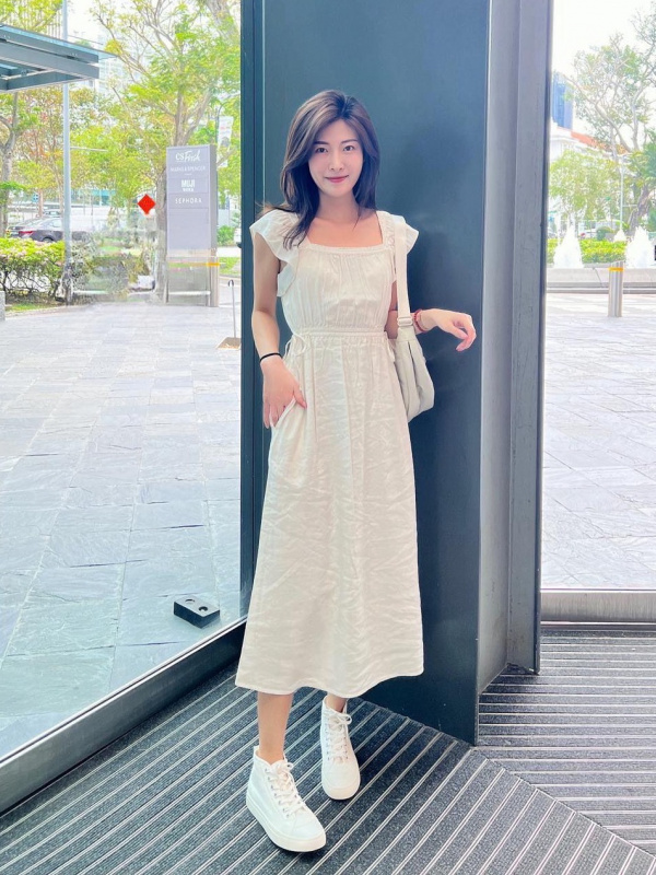 Лляна сукня uniqlo