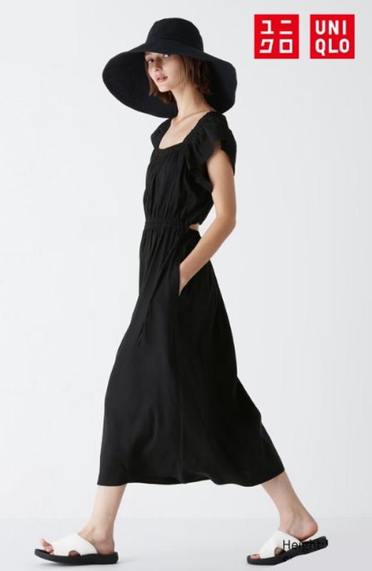 Лляна сукня uniqlo преміум-серії uniqlo:c