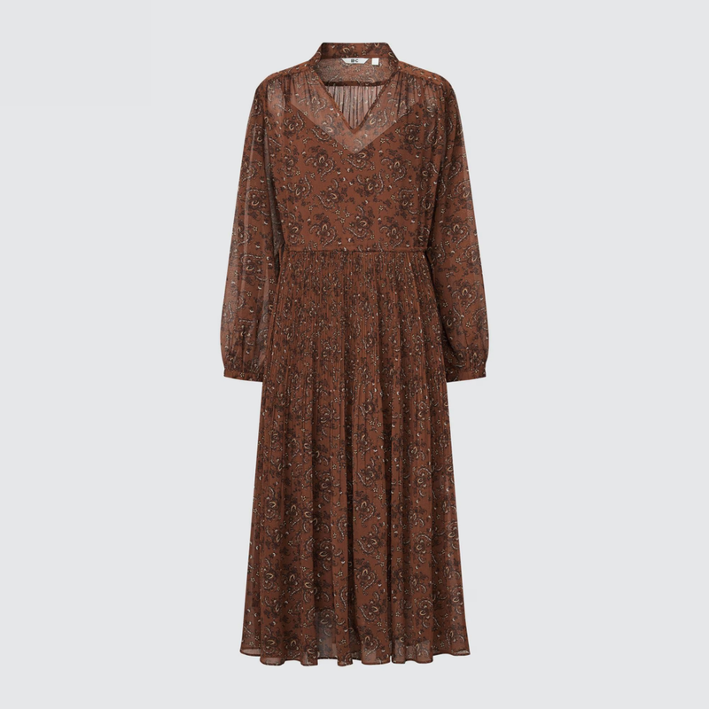 Елегантна шифонова сукня uniqlo:с