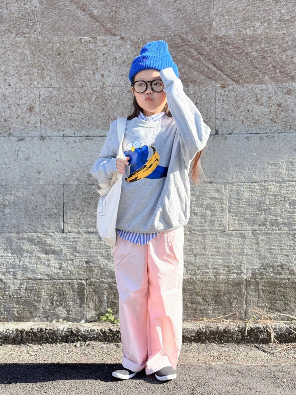 Детский свитшот kaws + warhol от uniqlo