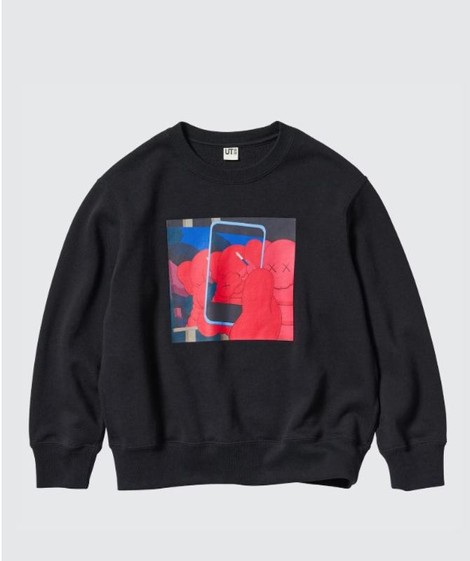 Дитячий світшот kaws + warhol від uniqlo