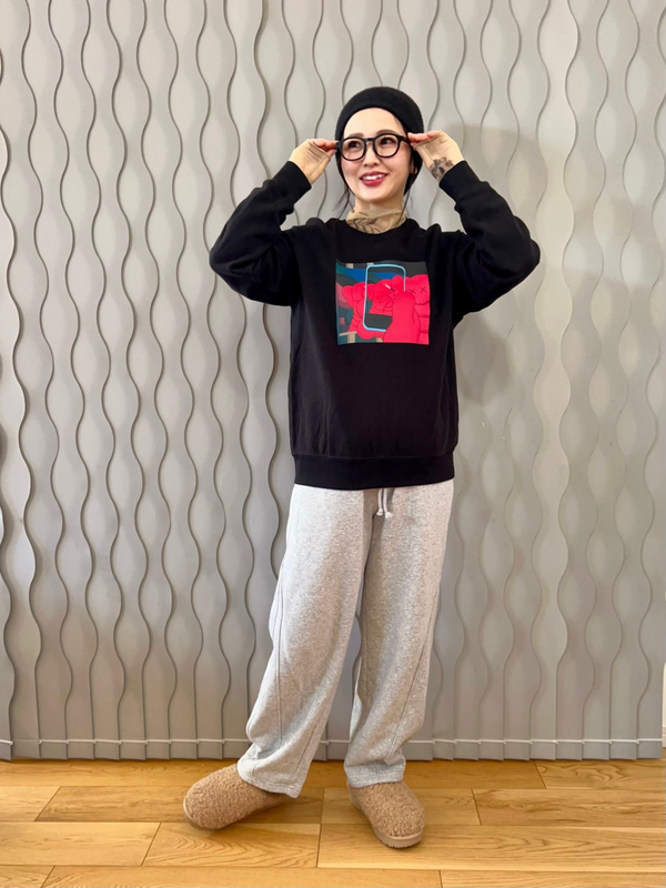 Дитячий світшот kaws + warhol від uniqlo