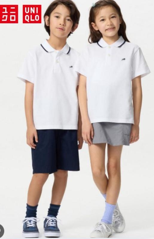 Футболка-поло dry pique uniqlo