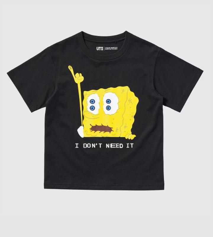 Дитяча футболка губка боб uniqlo