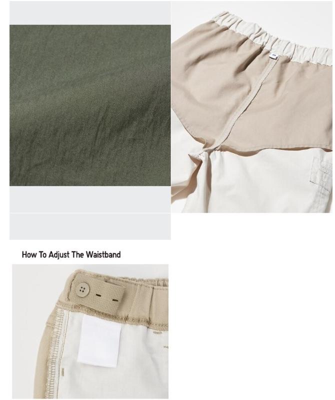 Детские брюки карго parachute uniqlo