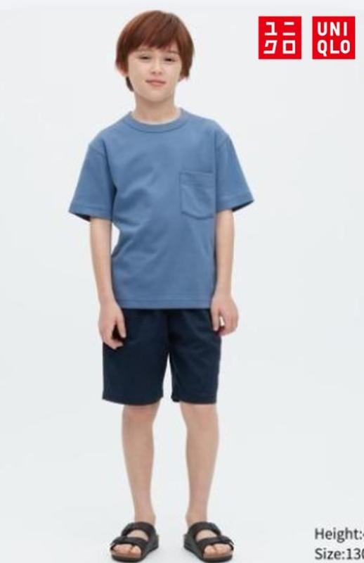 Легкі шорти з еластичної саржі uniqlo