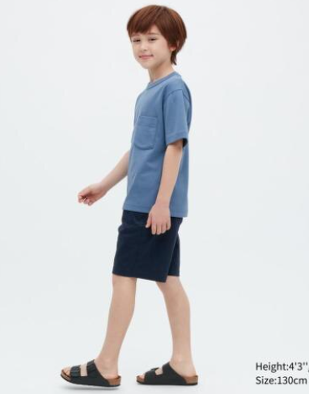 Легкі шорти з еластичної саржі uniqlo