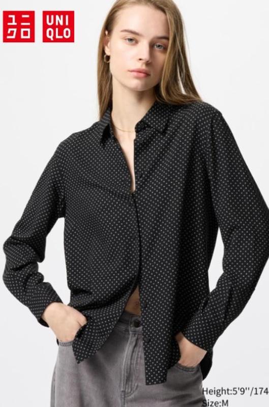 Блузка uniqlo з віскози