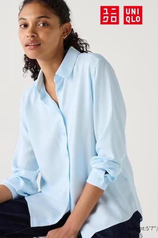 Блузка uniqlo з віскози
