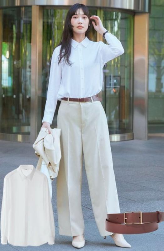 Блузка uniqlo з віскози