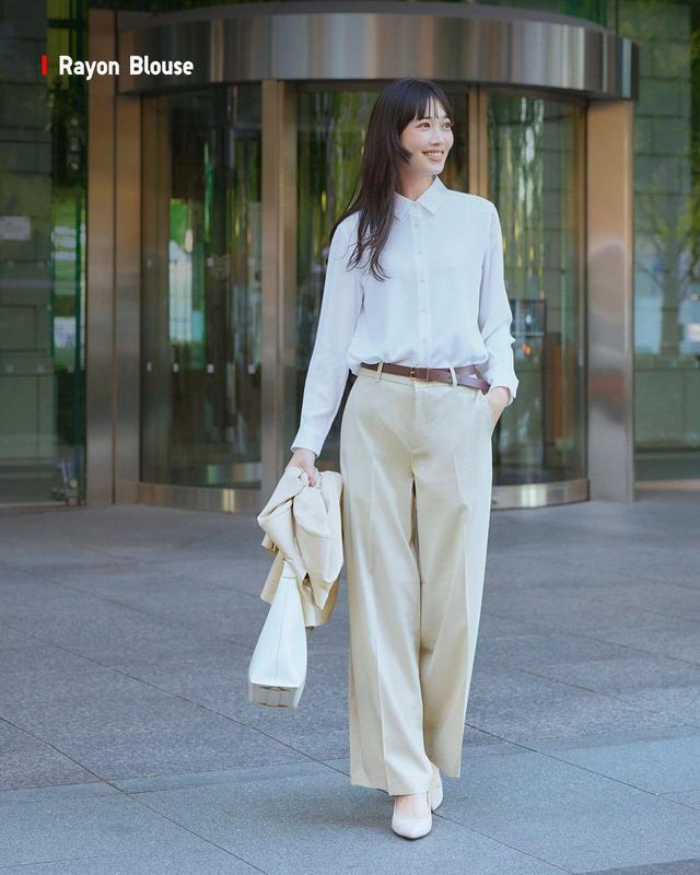 Блузка uniqlo з віскози