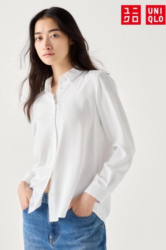 Блузка uniqlo з віскози
