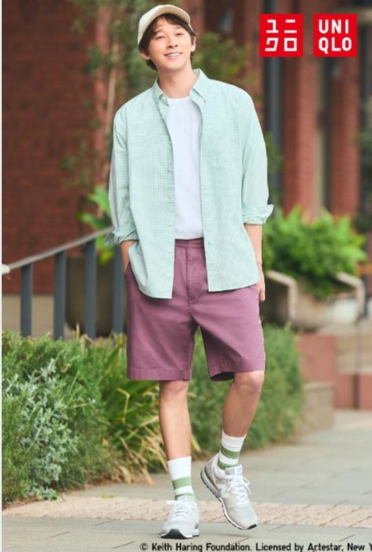 Бавовняна сорочка uniqlo