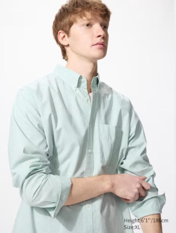 Бавовняна сорочка uniqlo
