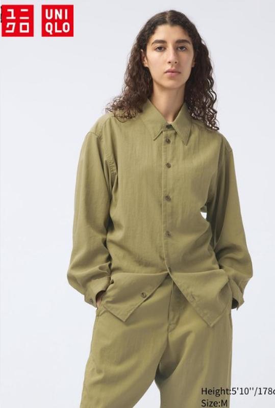 Сорочка вільного крою uniqlo u