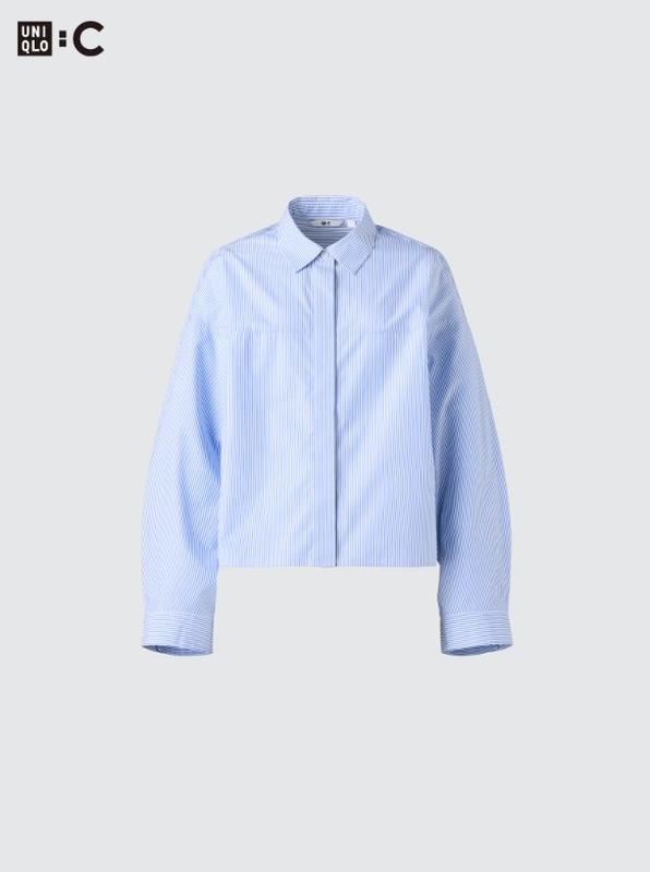 Бавовняна сорочка-кокон uniqlo