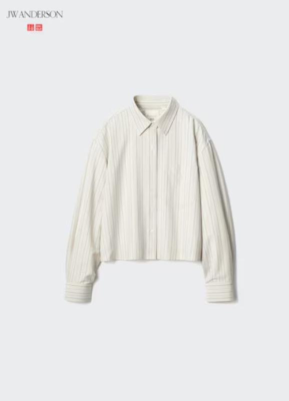 Укорочена сорочка оксфордського крою uniqlo