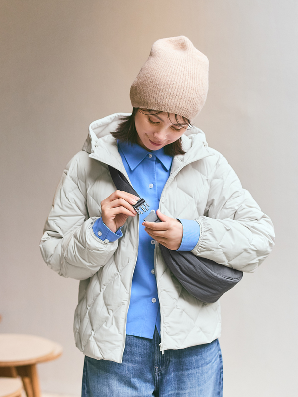 Оксфордская рубашка свободного кроя uniqlo