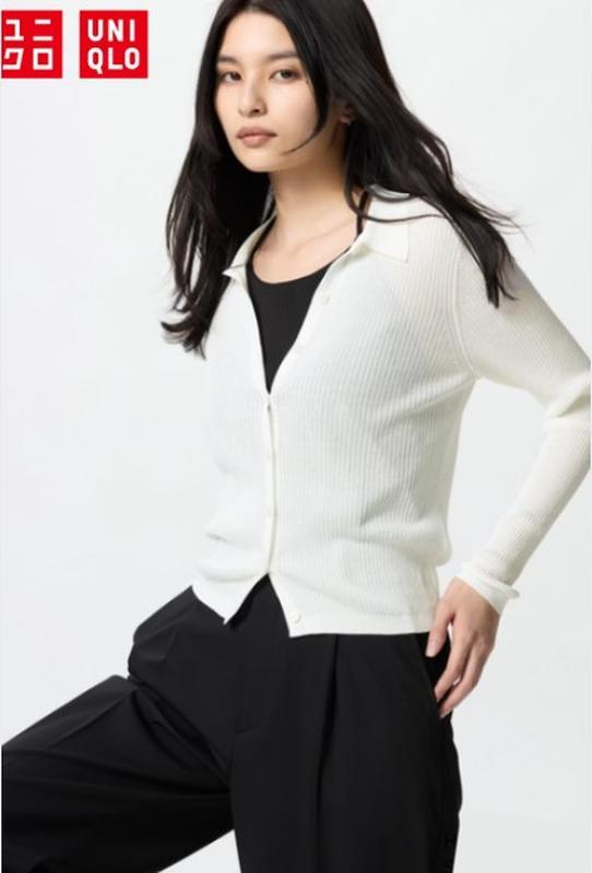 Кардиган-поло uniqlo
